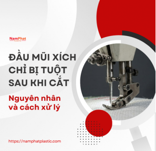 Đầu mũi xích chỉ bị tuột sau khi cắt: Nguyên nhân và cách hạn chế hiệu quả