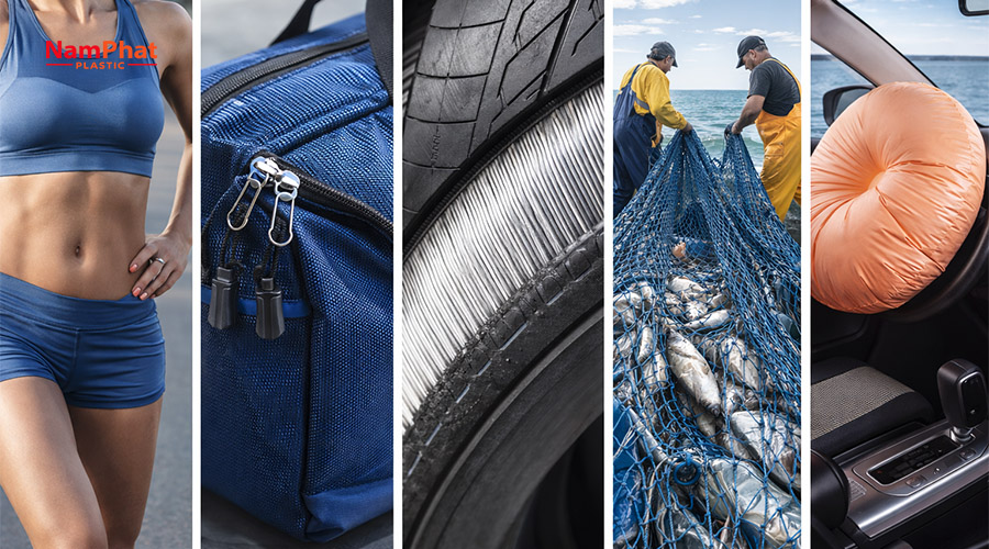 Các ứng dụng của sợi nylon