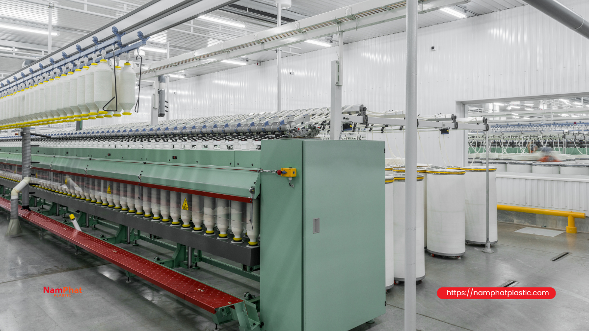 Cấu tạo chỉ may bao 20/9 gồm 9 sợi đơn chi số 20