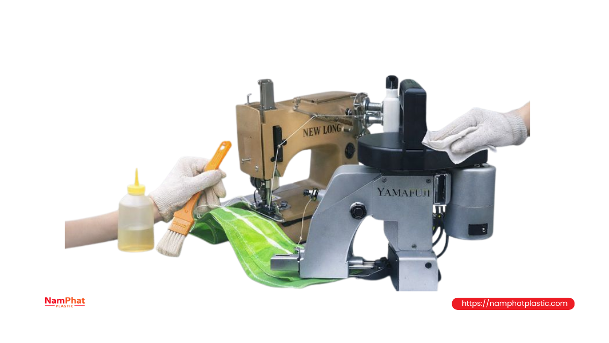 Checklist vệ sinh máy may bao theo từng ca làm việc