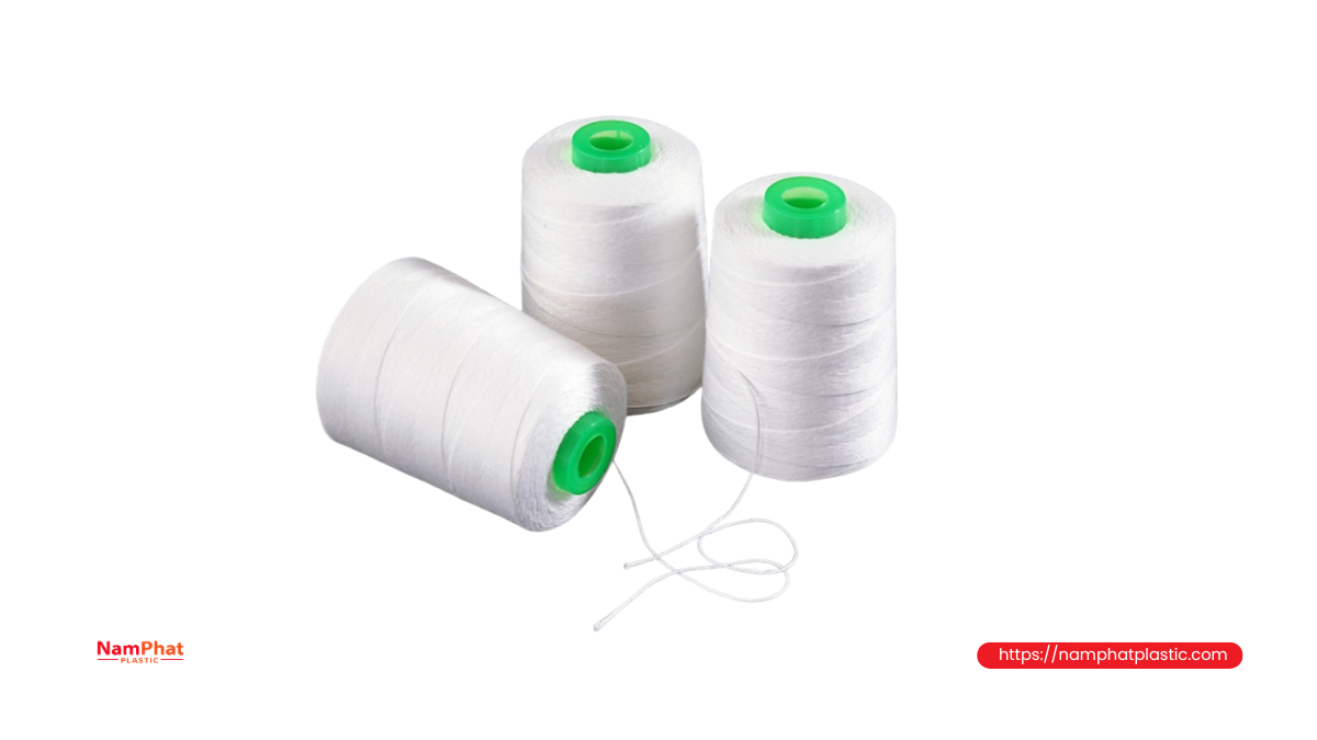 Chỉ may bao PE dùng cho máy may bao công nghiệp và máy may bao cầm tay