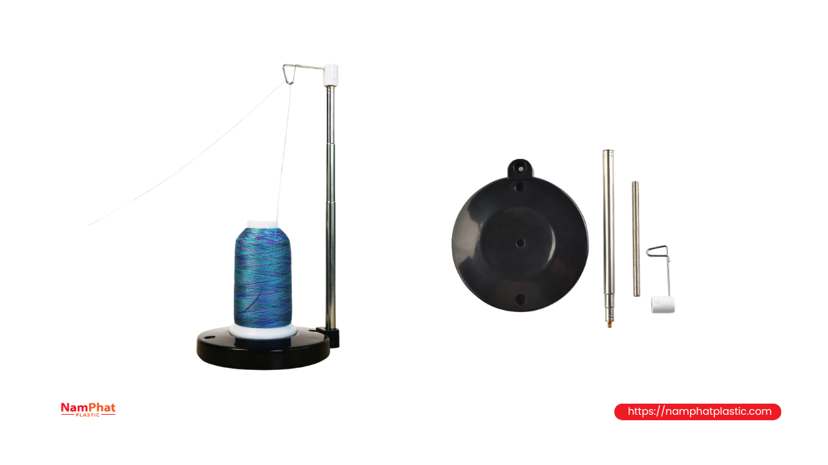 Cuộn chỉ may bao lắp đúng hướng giúp chỉ thoát ổn định Cuộn chỉ may bao lắp đúng hướng giúp chỉ thoát ổn định
