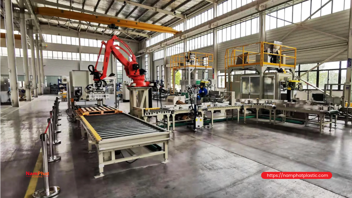Dây chuyền sản xuất túi PE