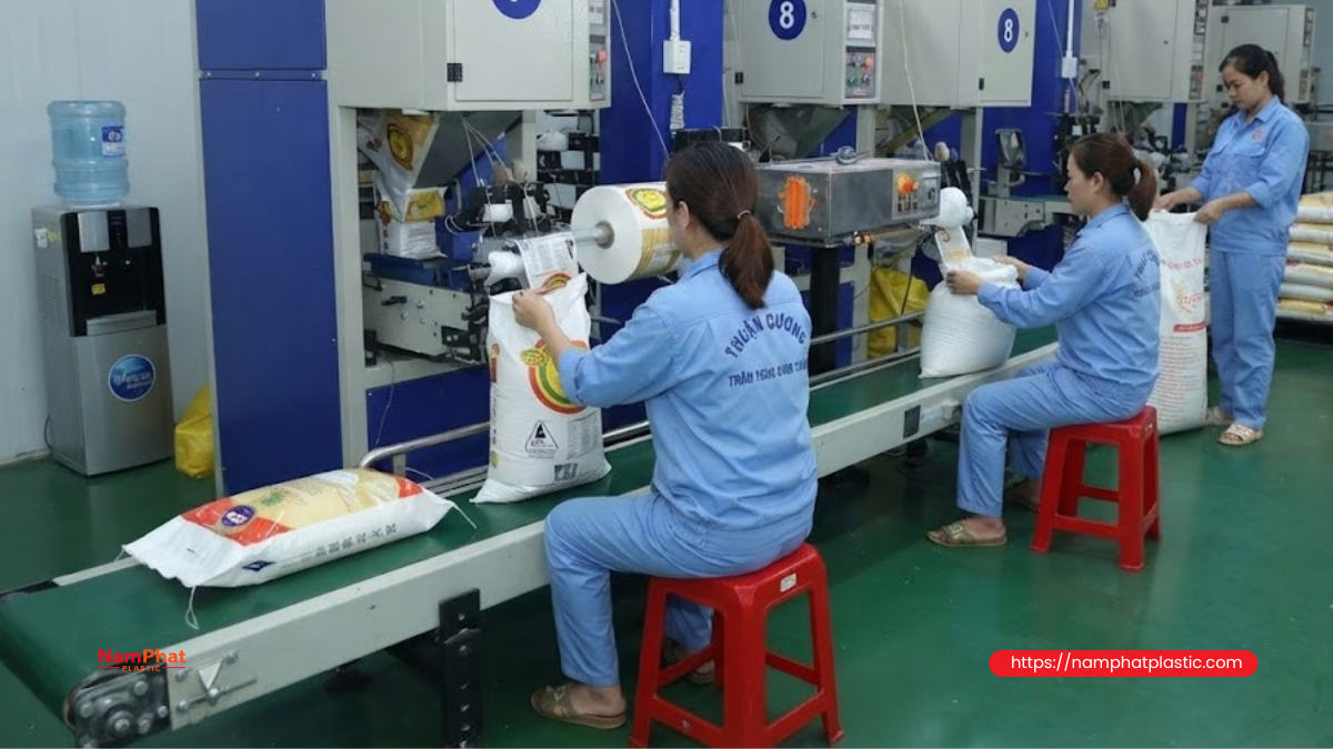 Giải pháp đóng gói cho doanh nghiệp sản xuất gạo hiện đại Giải pháp đóng gói cho doanh nghiệp sản xuất gạo hiện đại