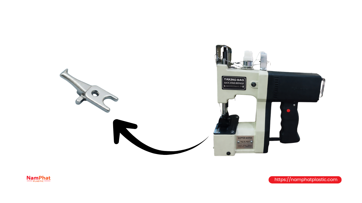 Cụm móc chỉ (Looper) của máy may bao