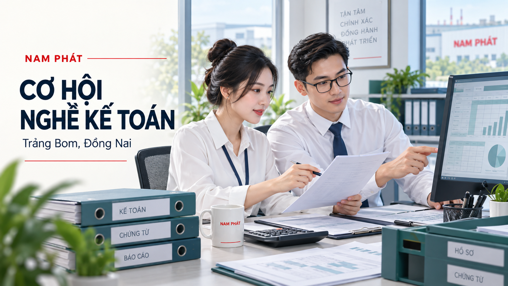 Tuyển nhân viên kế toán tại Trảng Bom, Đồng Nai